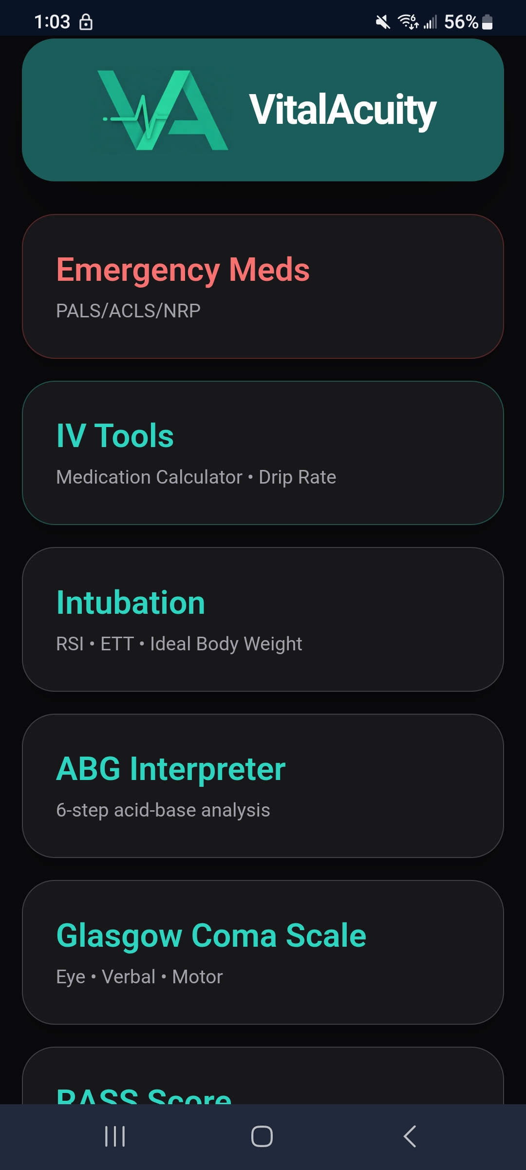 Main Menu