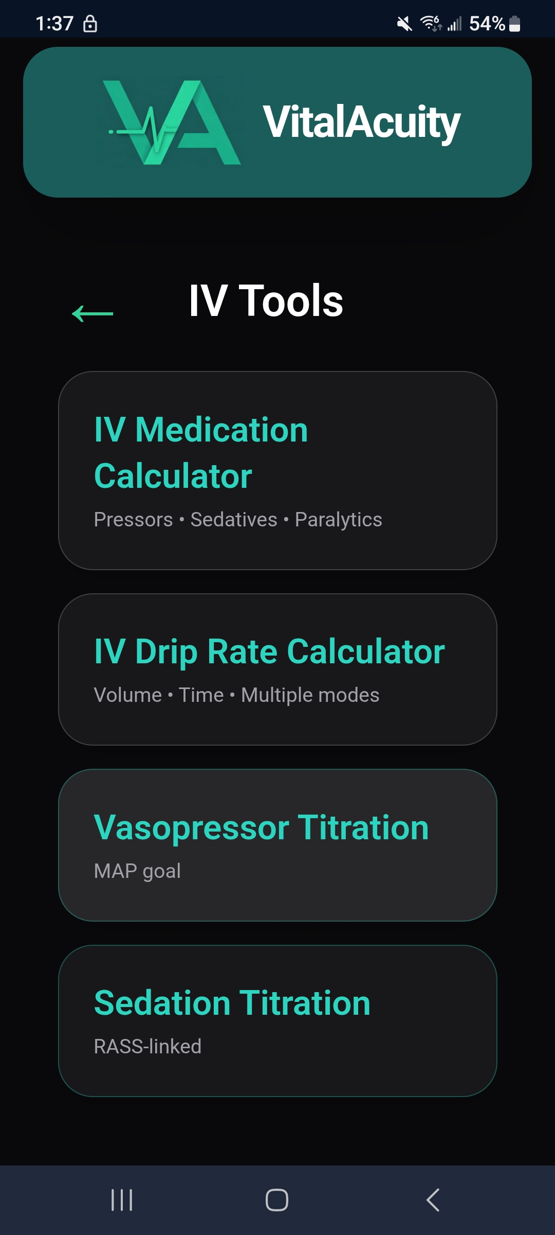 IV tools